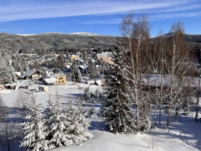 Panorama Harrachov Sachrův kopec