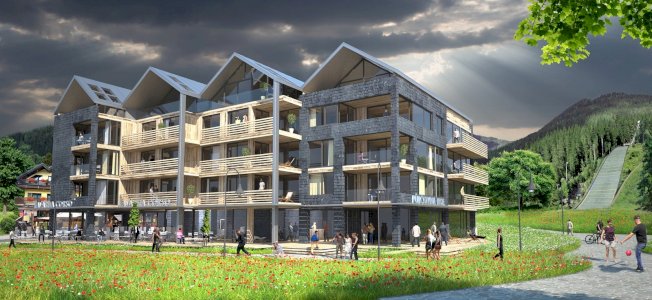 Corso Harrachov - vizualizace léto