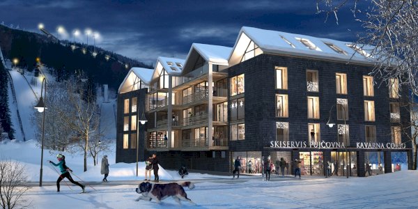 Corso Harrachov - vizualizace zima